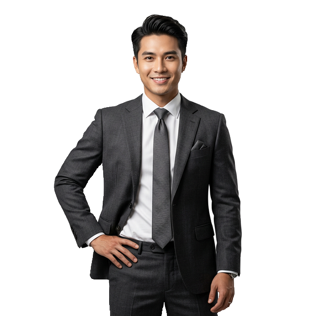 Charcoal Bespoke Suit